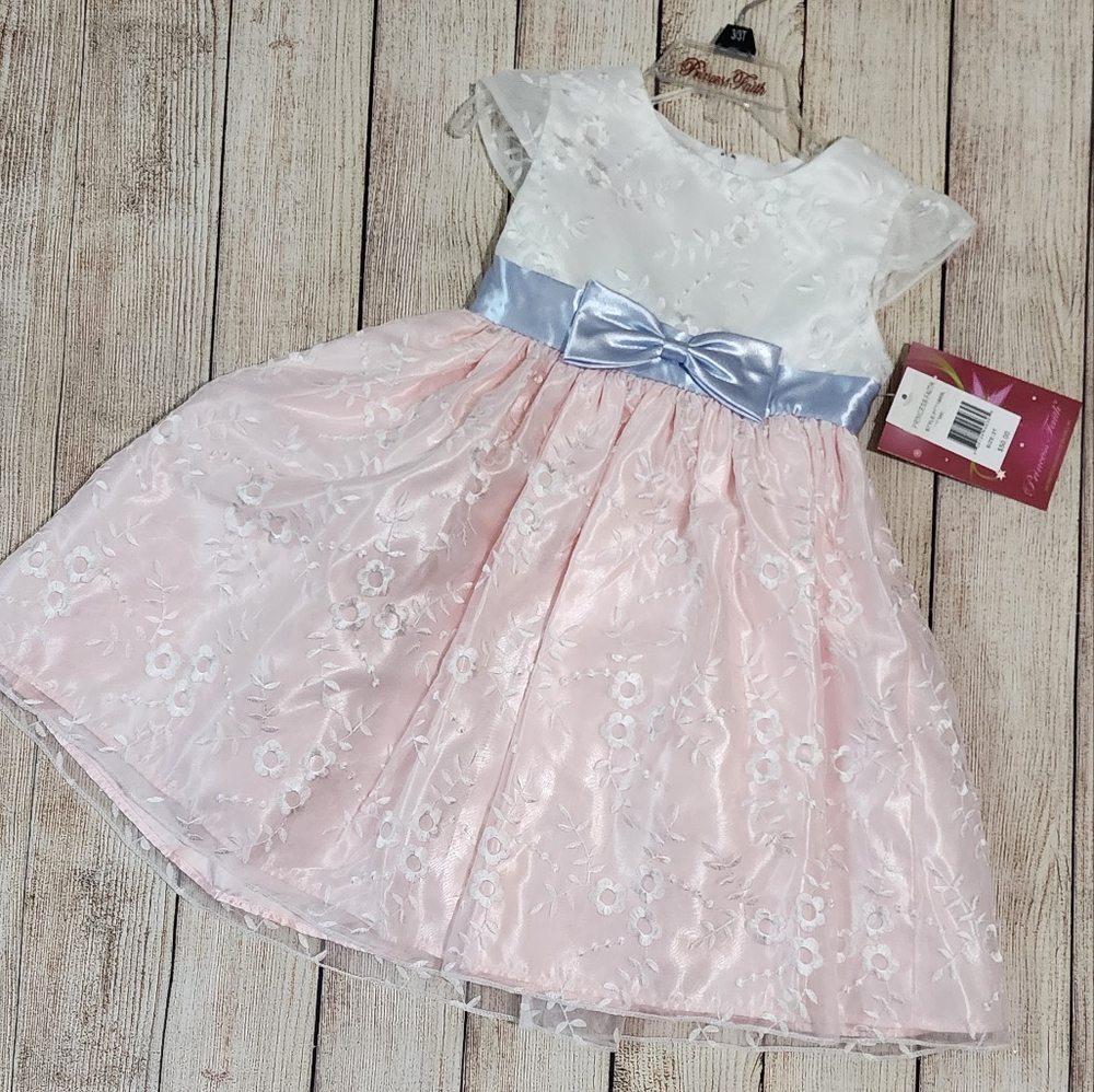 NWT Princess Faith Layered Formal Dress Sz 3T
